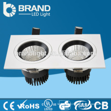 CE RoHS China Factory Duas cabeças 2 * 10W retangular levou downlight